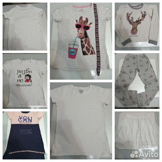 Вещи пакетом на девочку