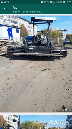 Асфальтоукладчик в аренду