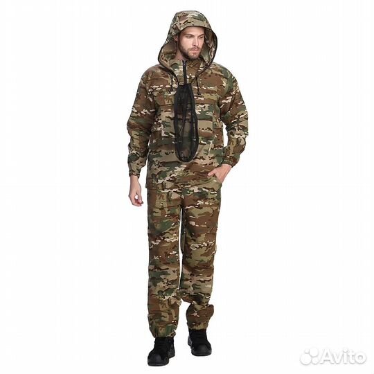 61003 Костюм противоэнцефалитный rip stop, камо