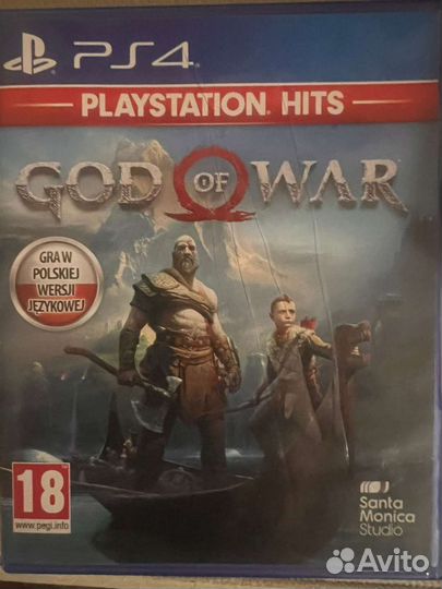 Диски на ps4 god of war