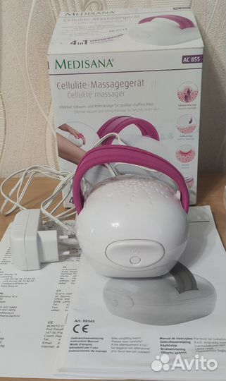 Антицеллюлитный массажер Medisana AC855 новый