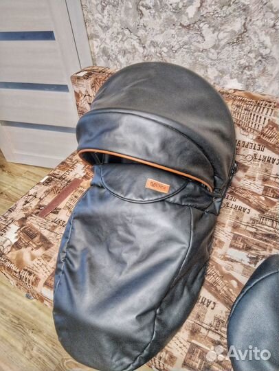 Коляска 3 в 1 Verdi Futuro, 01 black