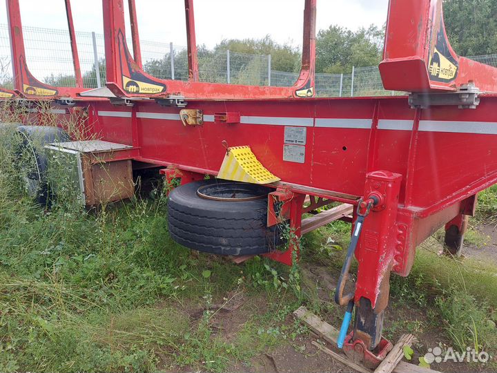 Полуприцеп лесовоз (сортиментовоз) Meusburger Новтрак SW-240H, 2018