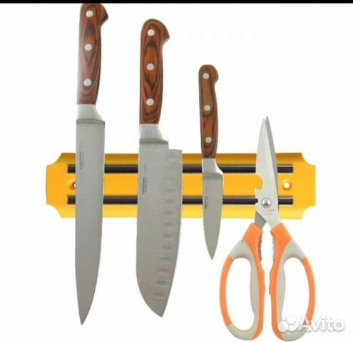 Новый магнитный держатель для ножей