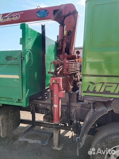 Бортовой грузовик MAN 19.322 с КМУ UNIC, 1989