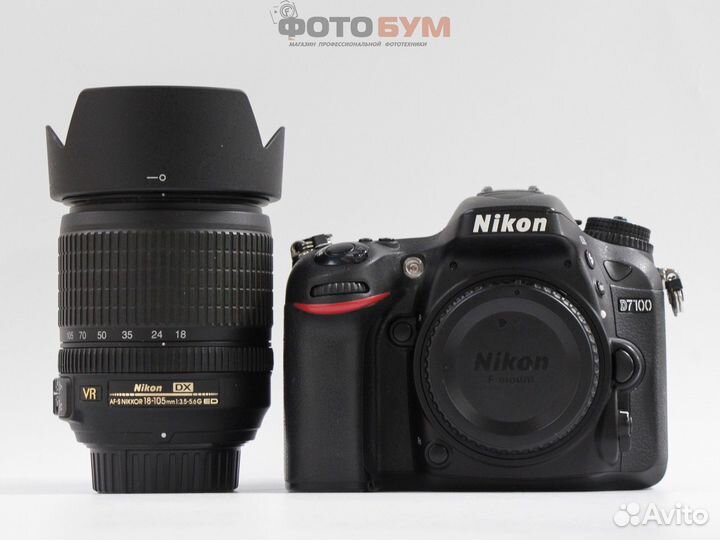 Nikon D7100 body + Nikon AF-S 18-105mm f3.5-5.6 G