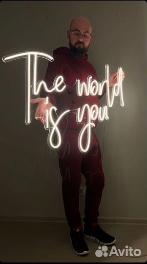 Неоновая вывеска изготовление