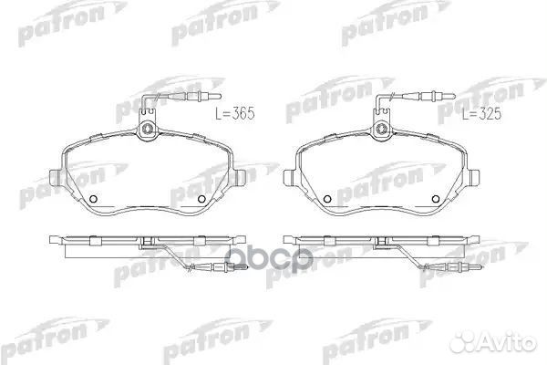 Колодки тормозные C-5 08- P-407 SW 607(Гарантия