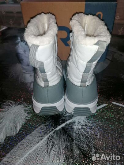 Сапожки, ботинки зимние на девочку р. 33