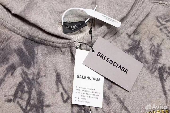 Balenciaga худи зип XS-L премиум