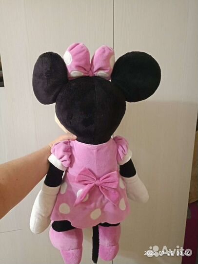 Мини Маус большая#Кукла набивная говорящая