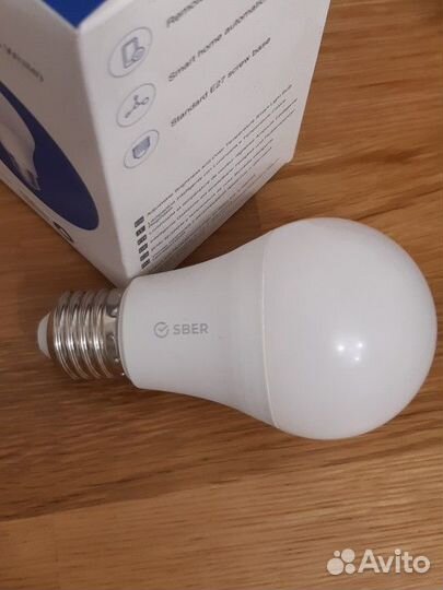Сбер Умная лампа светодиодная А60 Е27