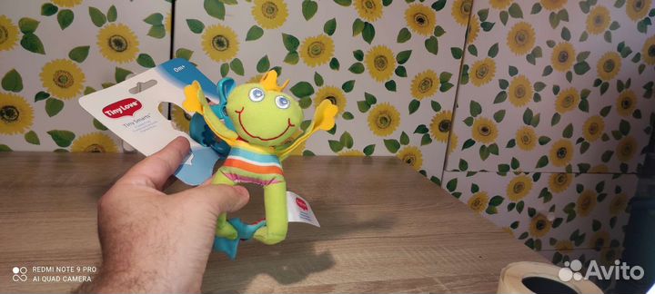 Tiny love погремушка. Frankie Frog