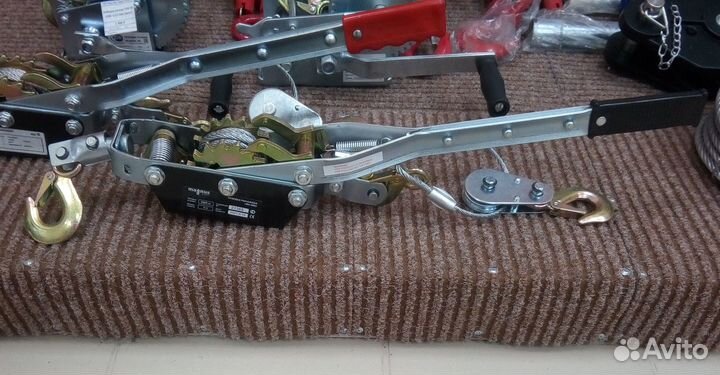 Лебедки ручные гаражные (новые)