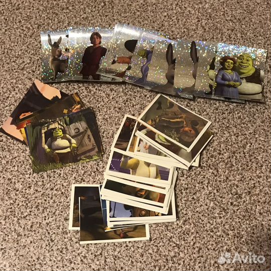 Наклейки для альбомов Шрек