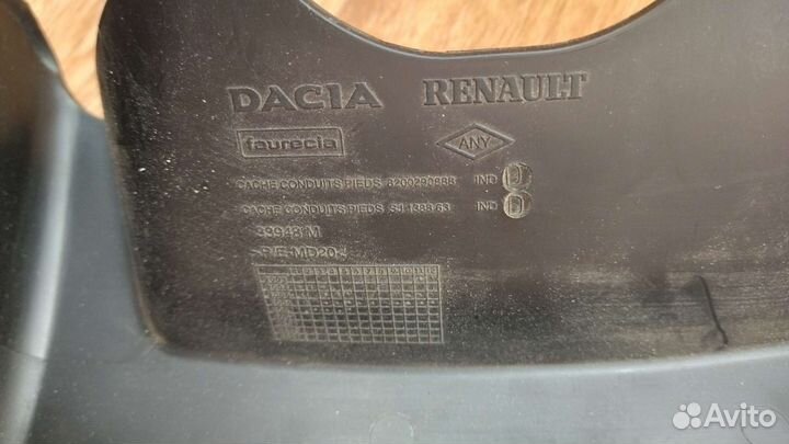 Консоль логан ф1