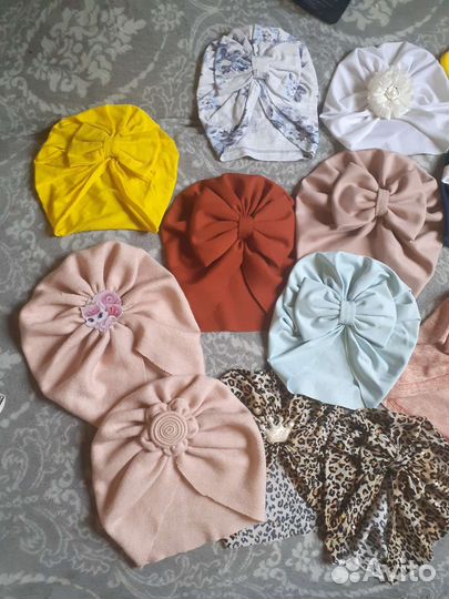 Шапка тюрбан детская