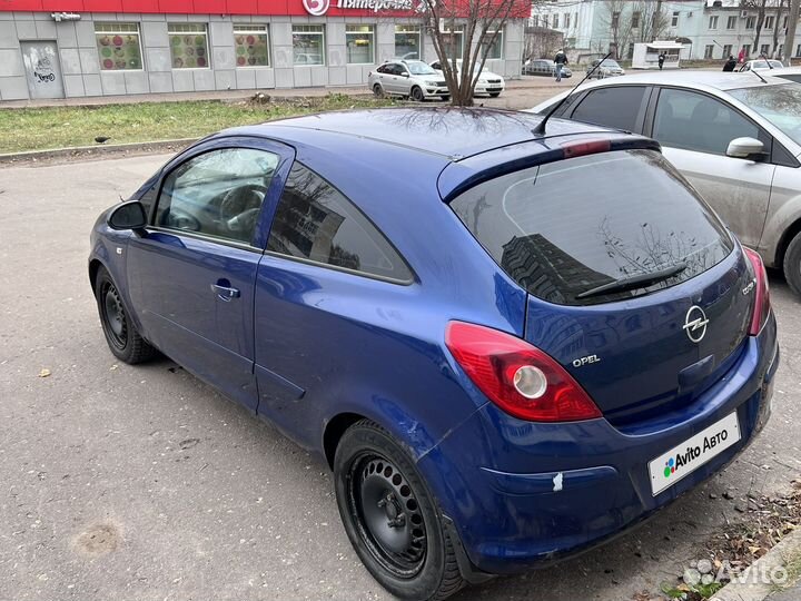 Opel Corsa 1.4 МТ, 2007, 188 000 км