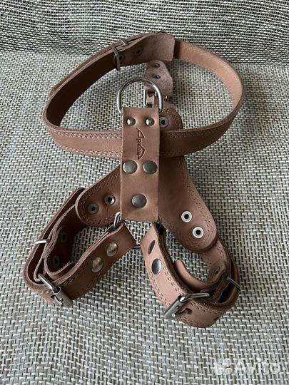 Шлейка Аркон натуральная кожа, ширина 2,5 см