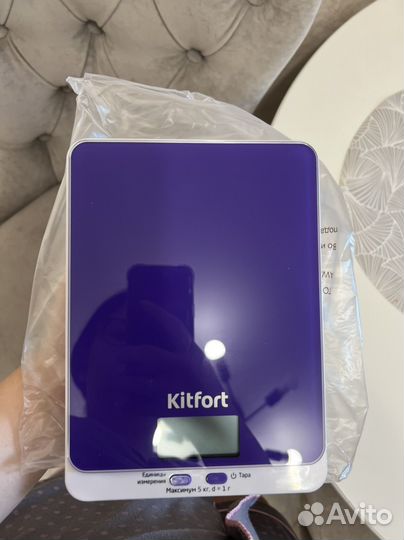 Весы кухонные kitfort kt-803-6 (китфорт)