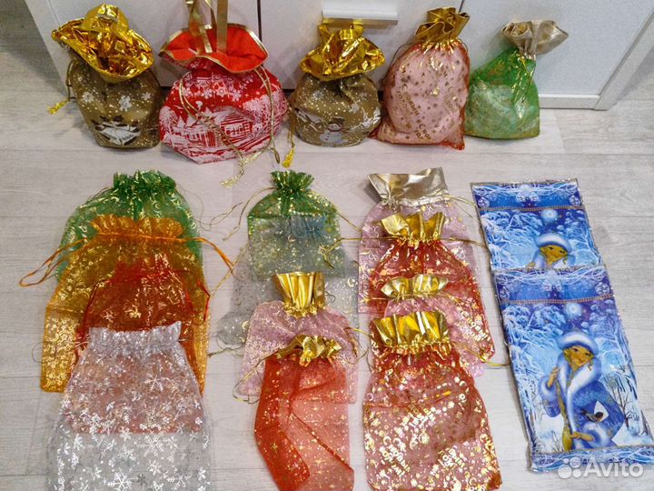 Мешочки для новогодних подарков