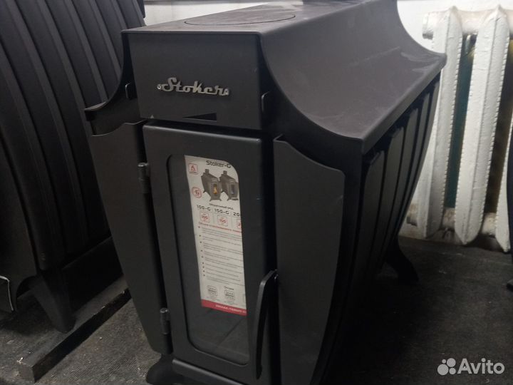Печь отпительная Stoker 150 G(дрова,газ)