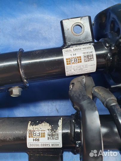 Стойки в сборе оригинал Kia Rio 4 2017-2020