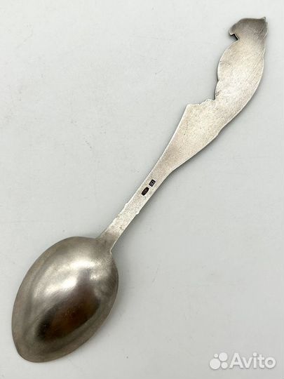 Чайная ложка «Попугай» серебро 916 проба 31,2 г