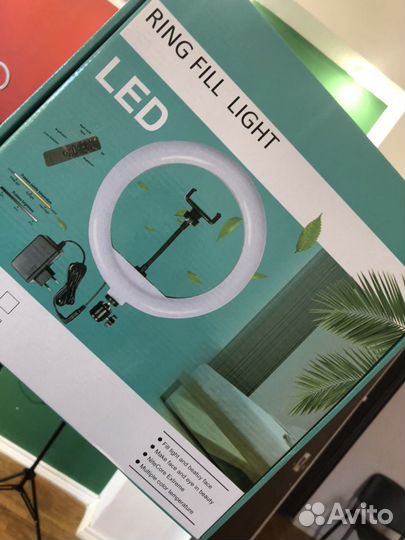 Кольцевая лампа 30 см