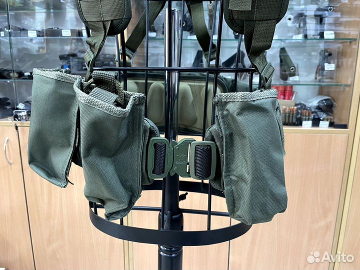 Пояс тактический разгрузочный (рпс) “стриж-1” lost camp олива с подсумками под магазины