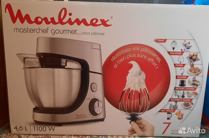 Кухонная машина Moulinex QA519D32