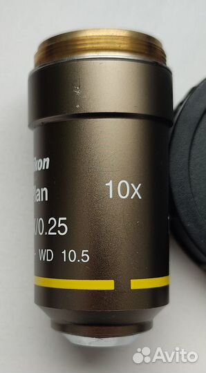Объектив для микроскопа Nikon 10x 0.25 WD 10.5