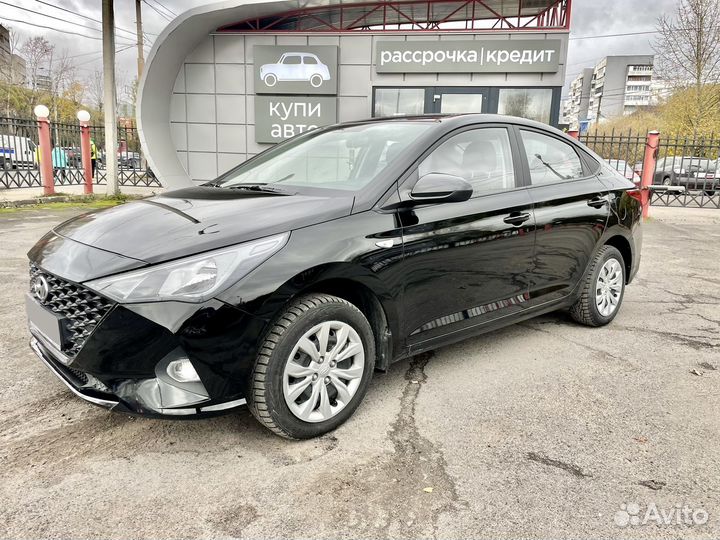 Hyundai Solaris 1.6 МТ, 2021, 102 000 км