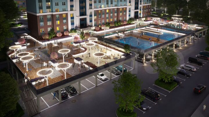 2-к. квартира, 73,7 м², 24/25 эт.