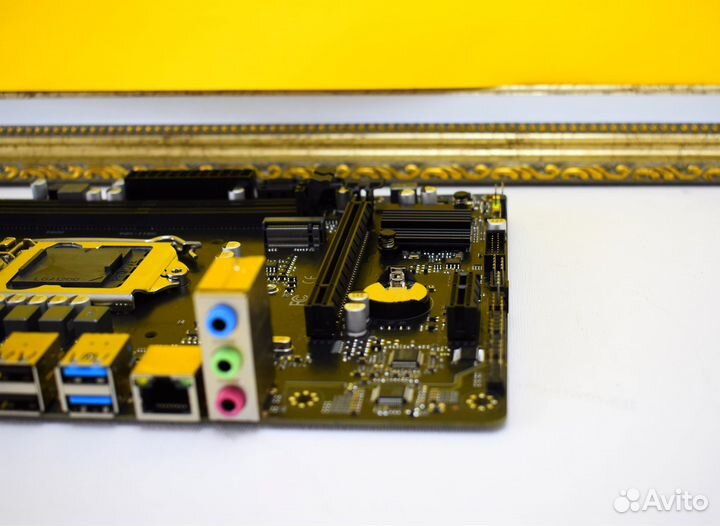 Материнская плата lga 1200 DDR4 2RAM