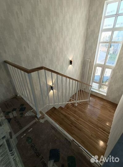 Лестница на металлокаркасе / изготовление лестниц