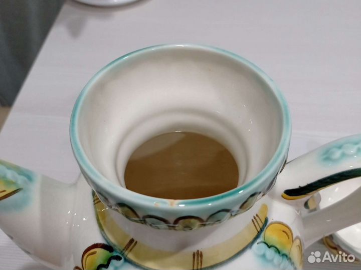 Конаковский фаянс (зик) 60-x г. Чайник СССР