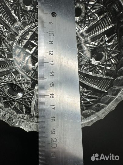 Ваза для фруктов, салатница Хрусталь СССР