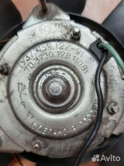 Вентилятор охлаждения ваз