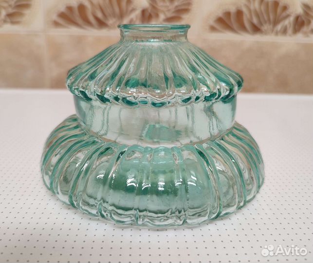 Старинная колба керосиновой лампы