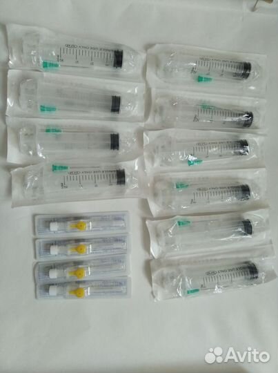 Шприцы и канюли
