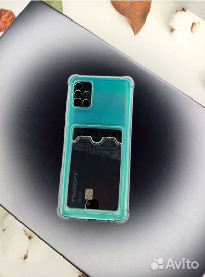 Силиконовый чехол на samsung galaxy A51