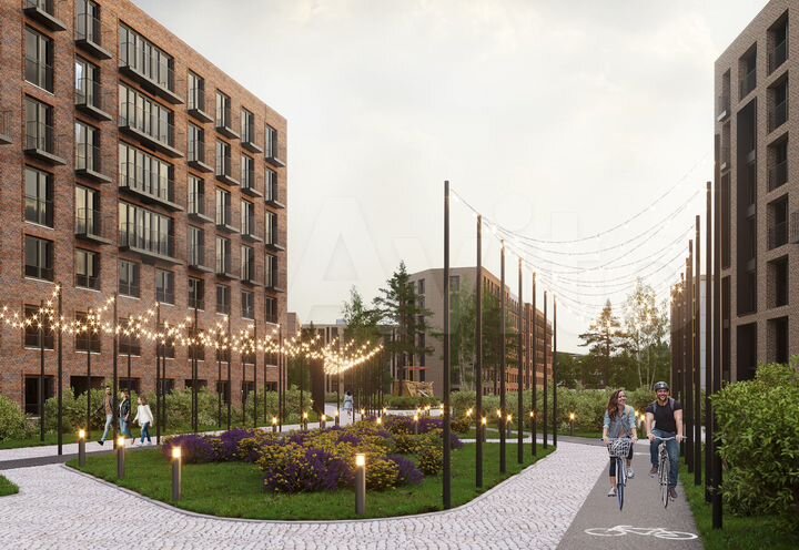 2-к. квартира, 64,2 м², 4/8 эт.