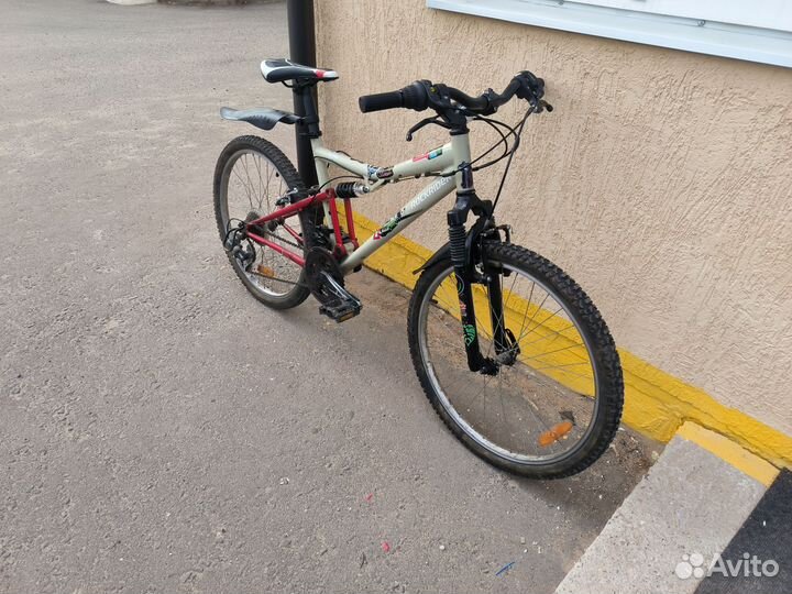 Велосипед детский двух подвес rockrider 24