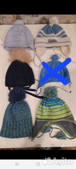 Шапочки для мальчика