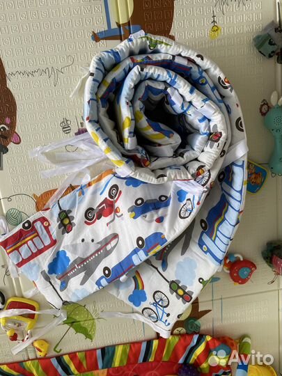 Подушка, бортик для кроватки