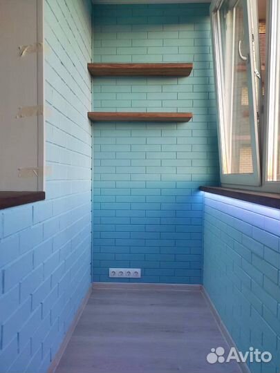 Отделка балкона под ключ