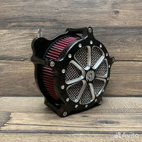 Воздушный фильтр RSD Harley Davidson black трос