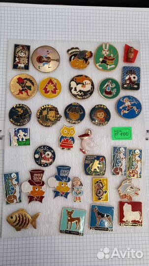 Детские значки СССР