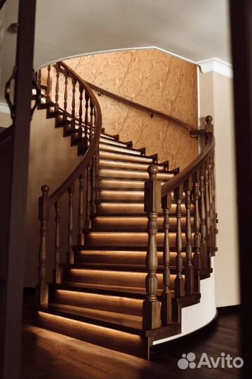 Деревянная лестница и Ступени для лестницы